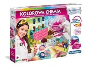 Naukowa Zabawa: Kolorowa Chemia do tkanin CLEMENTONI