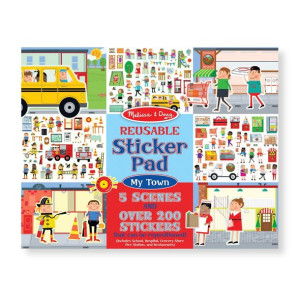 Melissa and Doug Naklejki wielokrotnego użytku Miasto
