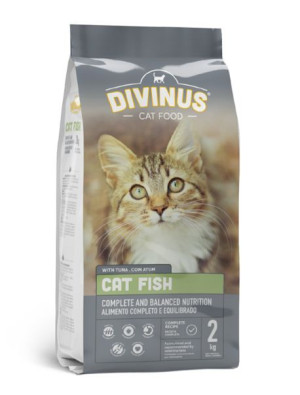 Divinus Cat Fish 2kg SUCHA KARMA DLA KOTÓW DOROSŁYCH