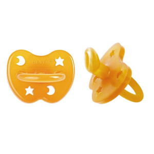 Hevea Smoczek ortodontyczny kauczukowy 0-3 msc Classic Pacifier