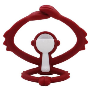 Mombella Gryzak dla dziecka Małpka Chimney Red