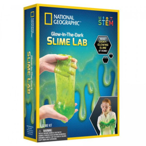 National Geographic: SLIME LAB Świecąca Masa Slime JMW