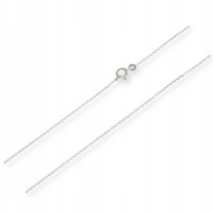 Srebrny łańcuszek splot Ankier 80 cm - pr. 925