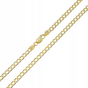 Złoty łańcuszek Pancerka 60 cm - pr. 333