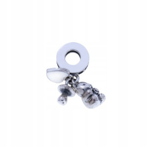 Charms - Serduszko, Miś i Smoczek - pr.925