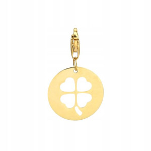 Zawieszka złota koniczynka pr 585-charms