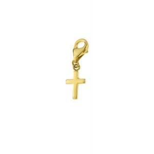 Zawieszka złota krzyżyk pr 585-charms