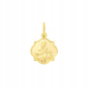 Złota zawieszka szkaplerz pr. 333