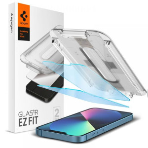 Spigen szkło hartowane Glas.Tr "Ez Fit" 2-Pack do iPhone 13/13 Pr