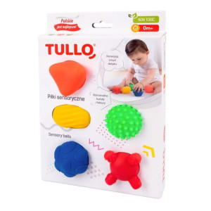 Tullo Piłeczki sensoryczne Sensory balls 5 szt.