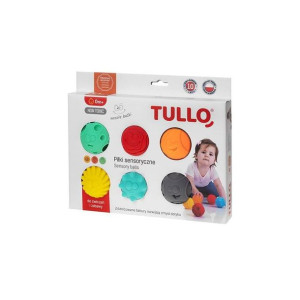 Tullo Piłeczki sensoryczne Buźki 6 szt.