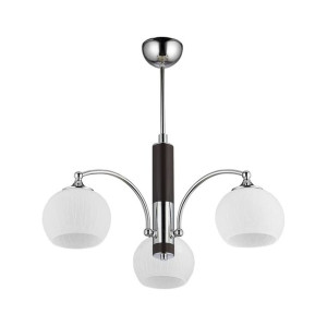 Largo lampa sufitowa brązowa chrom 1134 LO 3 ve Jupiter