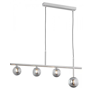 Neptun lampa wisząca srebrna szklane kule 1902 NT 4 ni Jupiter