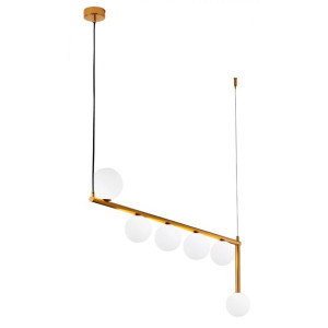 Taida lampa wisząca złota białe kule 1922 TD6 MS Jupiter