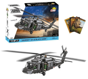 Cobi 5817 Śmigłowiec Sikorsky Uh-60 Black Hawk + Gratis Zeszyt