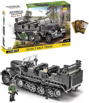 Klocki Cobi 2275 Pojazd Sd.kfz. 7 Half-track 439el + Gratis Zeszyt
