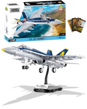 Klocki Cobi 5810 Samolot F/a-18c Hornet Myśliwiec + Gratis Zeszyt