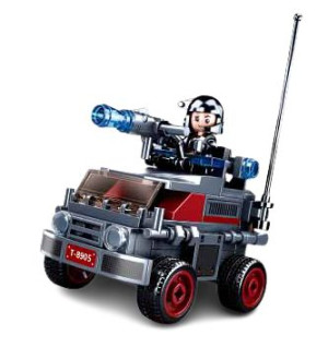 Klocki Sluban Samochód Kosmiczny Mini Auto Creator 93 El.