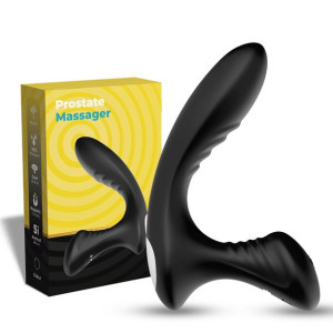 Masażer stymulator prostaty kork analny 15 cm 9 trybów