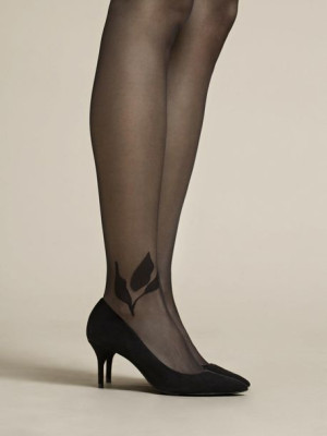 FIORE SAVELLO Rajstopy 20 Den 4-L/black