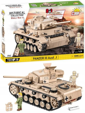 Klocki Cobi 2562 Niemiecki Czołg Panzer III Ausf.J
