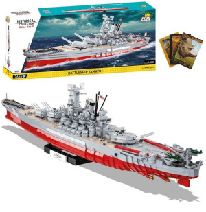 KLOCKI COBI 4833 Pancernik YAMATO Japoński + Gratis Zeszyt