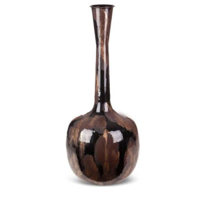 Wazon Dekoracyjny Fabio (02) (fi) 40x91 Cm Brązowy
