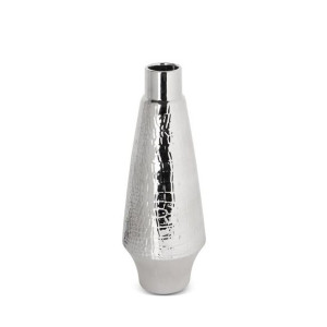 Wazon Dekoracyjny Erna (fi) 14x39 Cm Srebrny