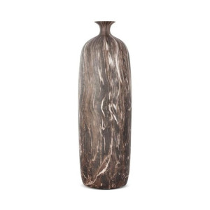 Wazon Dekoracyjny Marika (02) 13x13x52 Cm Brązowy