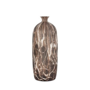 Wazon Dekoracyjny Marika (03) 13x13x42 Cm Brązowy
