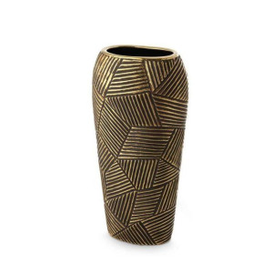 Wazon Dekoracyjny Emmi (04) 19x12x39 Cm Czarny