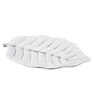 Patera Dekoracyjna Plata (01) 46x29x5 Cm Biały