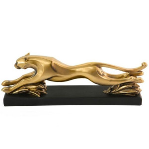 Figurka Dekoracyjna Femi (17) 46x9x15 Cm Złoty
