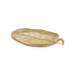 Patera Dekoracyjna Tobi (02) 24x16x3 Cm Złoty