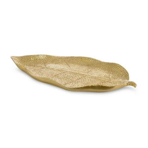 Patera Dekoracyjna Tobi (03) 30x16x2 Cm Złoty