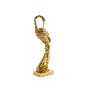 Figurka Dekoracyjna Tobi (09) 12x9x30 Cm Złoty