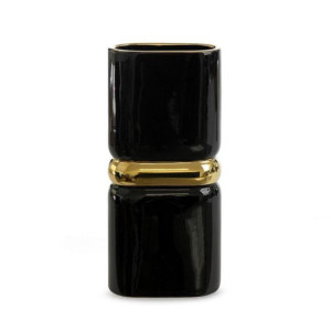 Wazon Dekoracyjny Selin 16x8x36 Cm Czarny