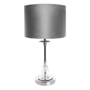 Lampa Dekoracyjna Monik (02) (fi) 30x53 Cm Srebrny