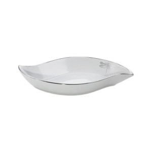 Patera Dekoracyjna Lori2 (02) 36x18x5 Cm Biały