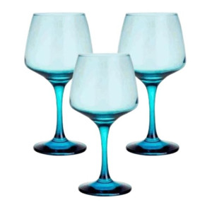 Kolorowe kieliszki do wina Paris 300 ml 6 szt
