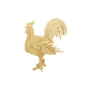 Puzzle 3d drewniane Kogut