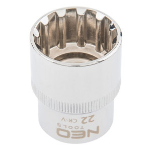Nasadka 1/2" Spline 22mm Neo 08-594