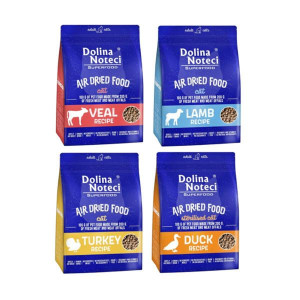 Dolina Noteci Superfood Mix smaków cielęcina, jagnięcina, kaczka, indyk -