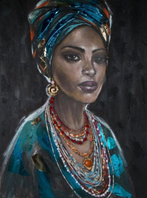 Obraz 504 90x120 Cm Wielokolorowy