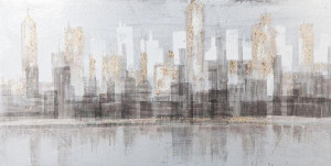 Obraz 409 60x120 Cm Szary