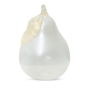 Szklana Figurka Dekoracyjna Gabi (02) 11x11x15 Cm Biały