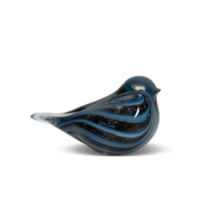 Szklana Figurka Dekoracyjna Dakota (02) 15x7x8 Cm Granatowy