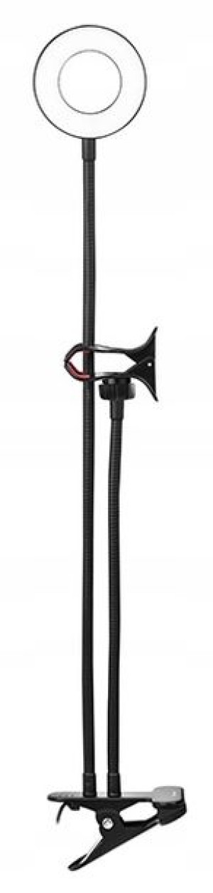 Lampa TRACER RING 8.5cm LED z uchwytem na telefon