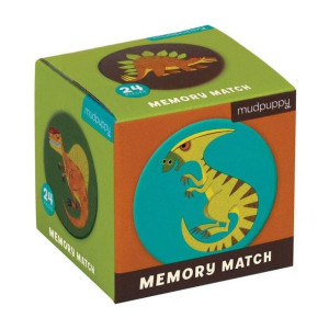 Mudpuppy Gra Mini Memory Dinozaury