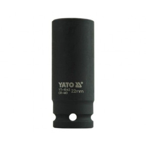 Nasadka 1/2" Udarowa 22mm 6-kątna Długa Yato Yt-1042